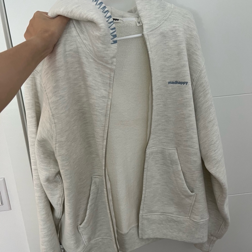 SOLD Madhappy Gray Classics Hoodie - Picture 1 of 5